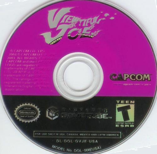 Viewtiful Joe (Europe) (Promo) Disc Scan - Click for full size image